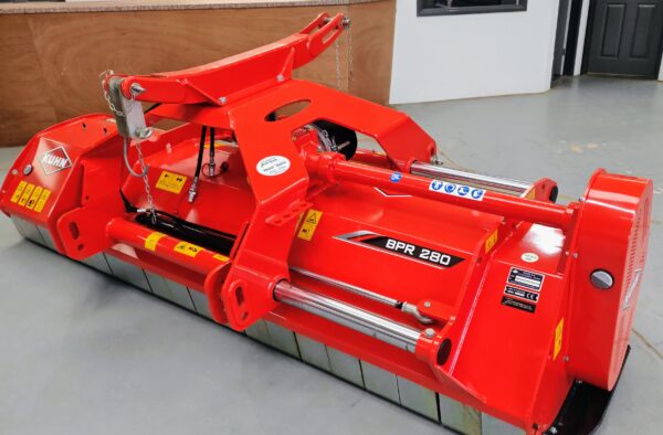 New Kuhn BPR280 flail mower – front or rear mounted