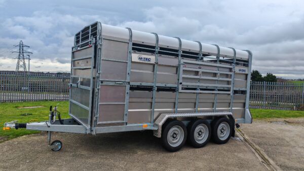 M-Tec 16ft Flatbed trailer – tri axle in stock